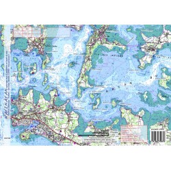 Carte de Golfe du Morbihan