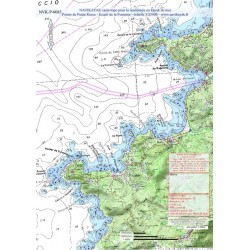 Carte de Pointe de Punta Rossa