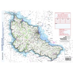 Carte de Belle Ile en Mer -...