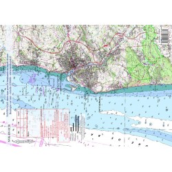 Carte de Boulogne sur mer