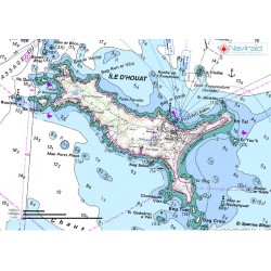 Carte Randonnée des Iles de...